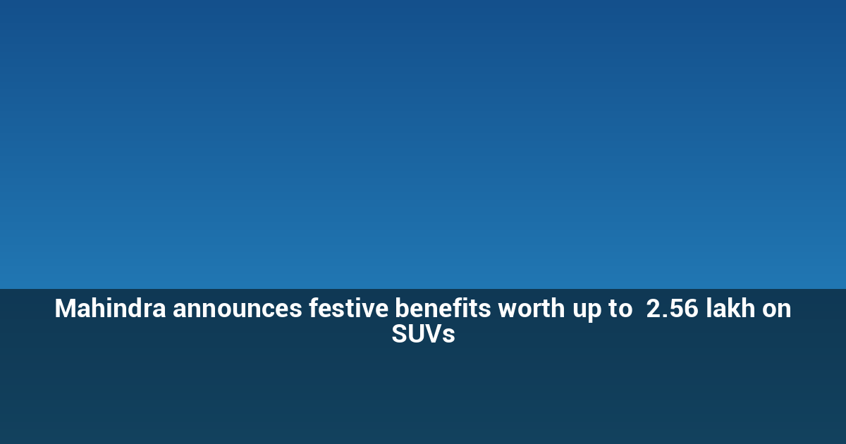 festive benefits